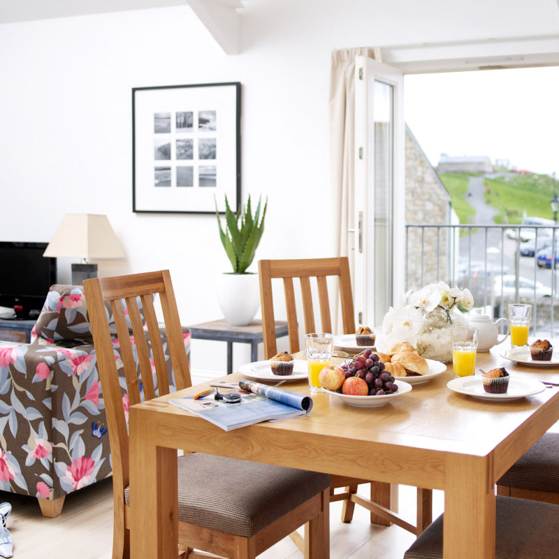 Luxury self catering in Cornwall with sea views.