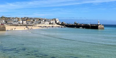 St Ives Harbour in Summer